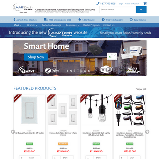 Smart Home Automation, Security Alarm Systems,IP Network Cameras | Toronto | Canada