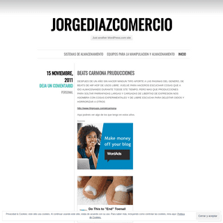 A complete backup of jorgediazcomercio.wordpress.com