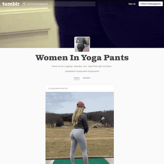 Women In Yoga Pants