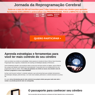 A complete backup of reprogrameseucerebro.com.br
