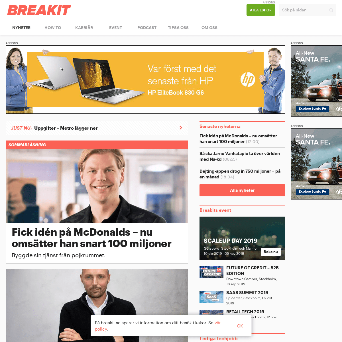 Breakit - Sveriges nyhetssajt om techbolag och startups