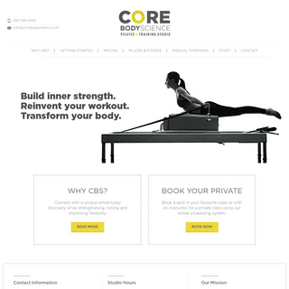 Home | Core Body Science