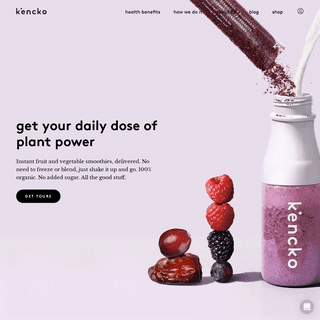 kencko | get your daily dose of plant power