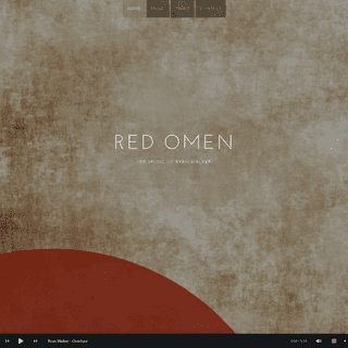Red Omen – The Music of Ryan Walker