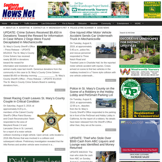 Southern Maryland News Net | One Click From Being There | Southern Maryland News Net | Southern Maryland's # 1 News Source