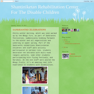 Shantiniketan Rehabilitation Center For The Disable Children