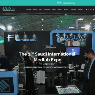 The 2nd Saudi International Medlab Expo