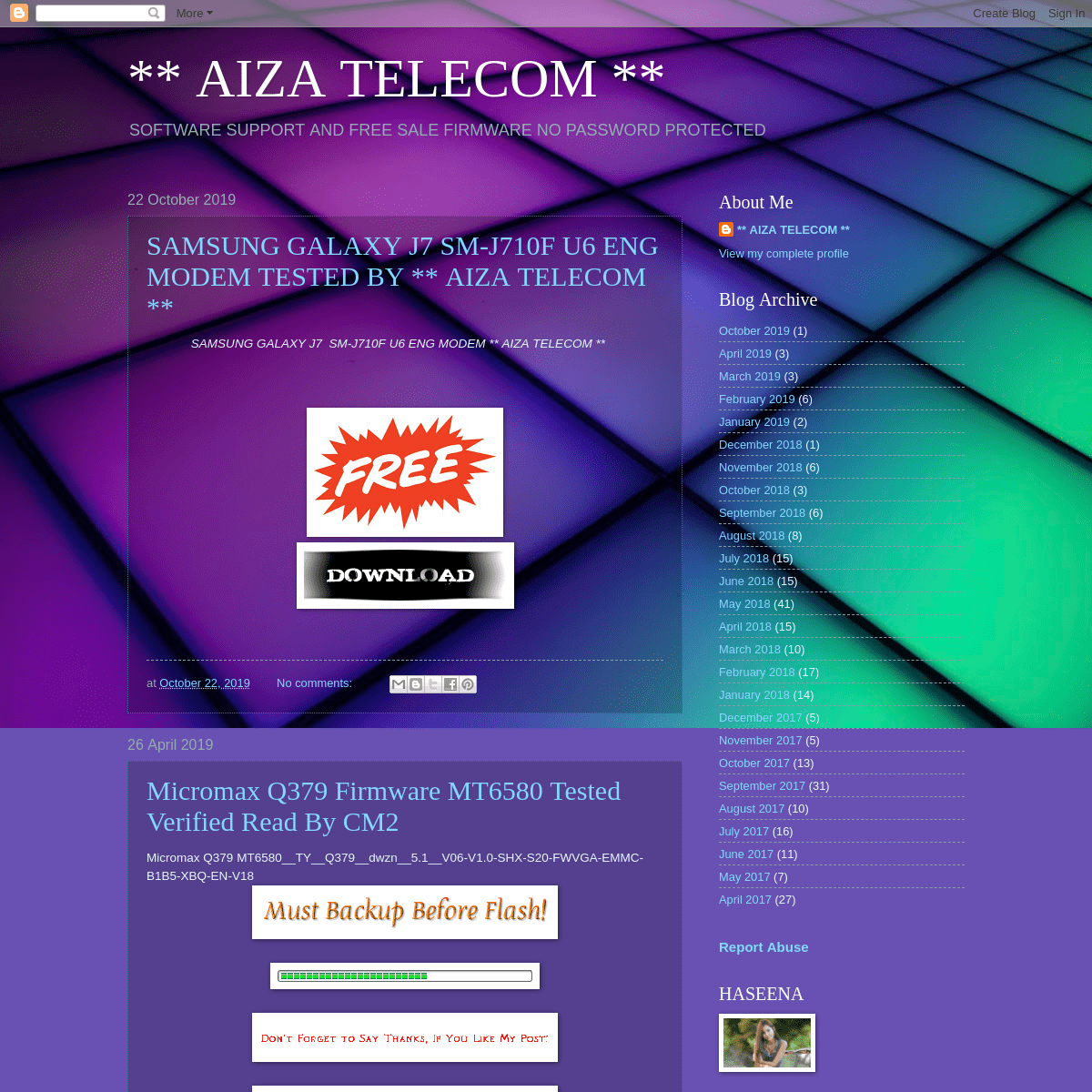 A complete backup of aizafirmware.blogspot.com