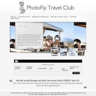 PhotoFly Travel Club - Group tours for adventure travel and photography travel lovers!
