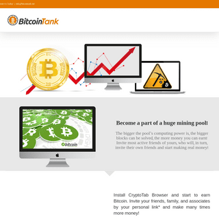 BitcoinTank | Easy way to earn bitcoin