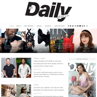Daily Front Row - Your online fashion news source for the latest fashion industry news, fashion trends, and fashion designers
