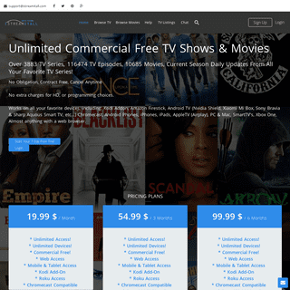 iStreamItAll | Television & Movie Streaming Anywhere Anytime