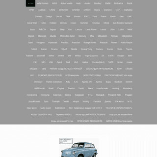 Acura - Мануалы на автомобили PDF, коды ошибок