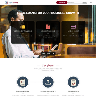 FlexiLoans - Quick Business Loans for MSMEs in India without collateral