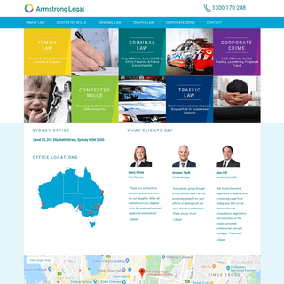 Armstrong Legal - Criminal Lawyers - Family Lawyers - Traffic Lawyers - White Collar Corporate Crime Lawyers Sydney