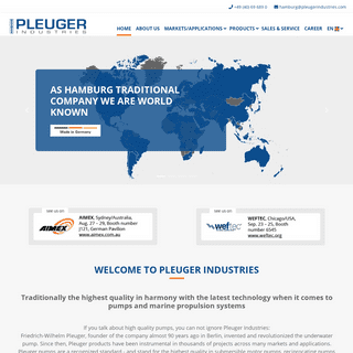 Home - Pleuger Industries