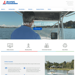 BoatUS Foundation for Boating Safety and Clean Water