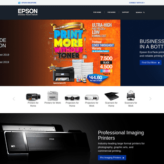 Epson Singapore | Homepage