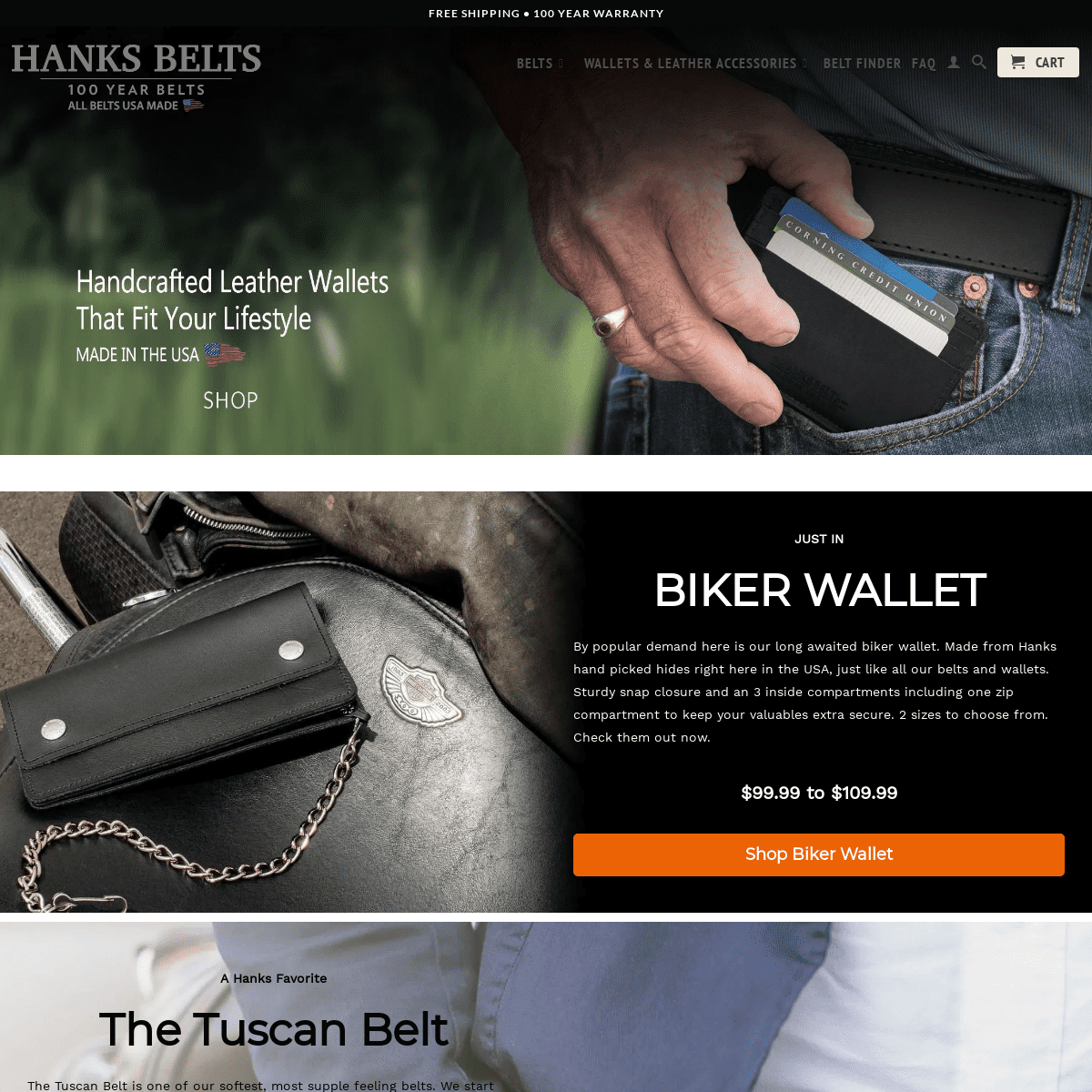 Hanks Concealed Carry Gun Belts - #1 Leather Gun Belt