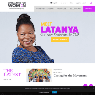 Homepage - Global Fund for Women