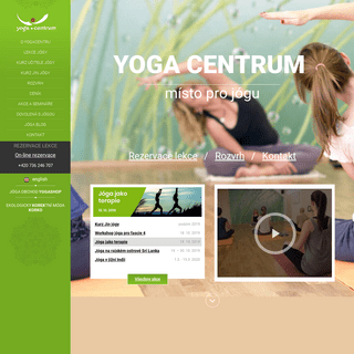  Yoga centrum Praha - místo pro jógu