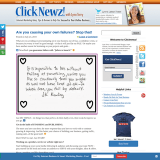ClickNewz! Internet Marketing Blog | by Lynn Terry