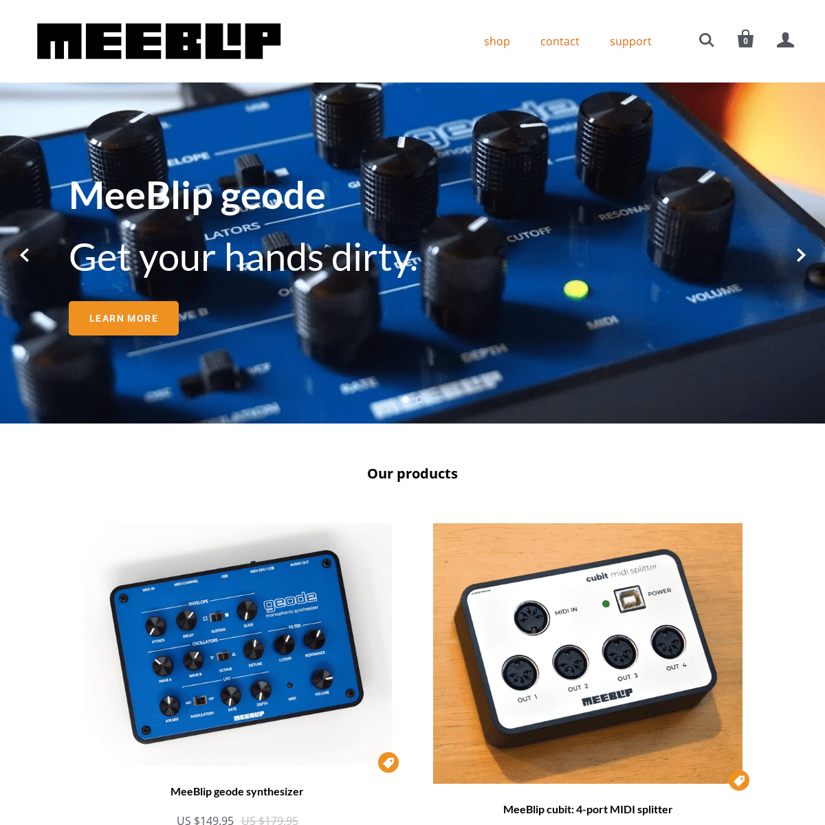 meeblip | Award winning synthesizers for making electronic music