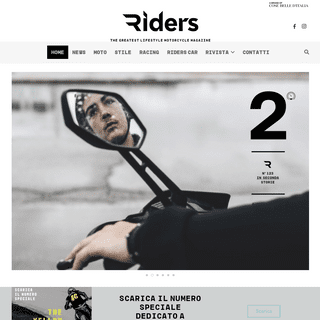 Riders Magazine - Il primo magazine di lifestyle motorcycle italiano