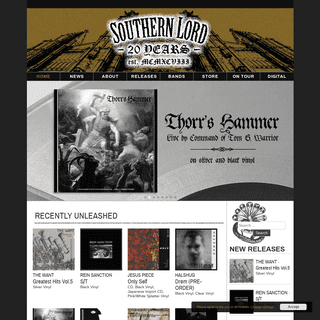 Southern Lord Recordings – The official cave of Southern Lord Recordings. est. 1998