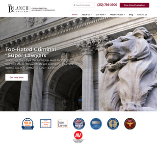 Top-Rated NYC Criminal Defense Lawyers | The Blanch Law Firm