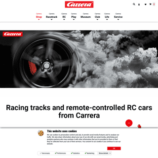 Car racing tracks and remote-controlled cars from Carrera. | Carrera Slotcar & RC