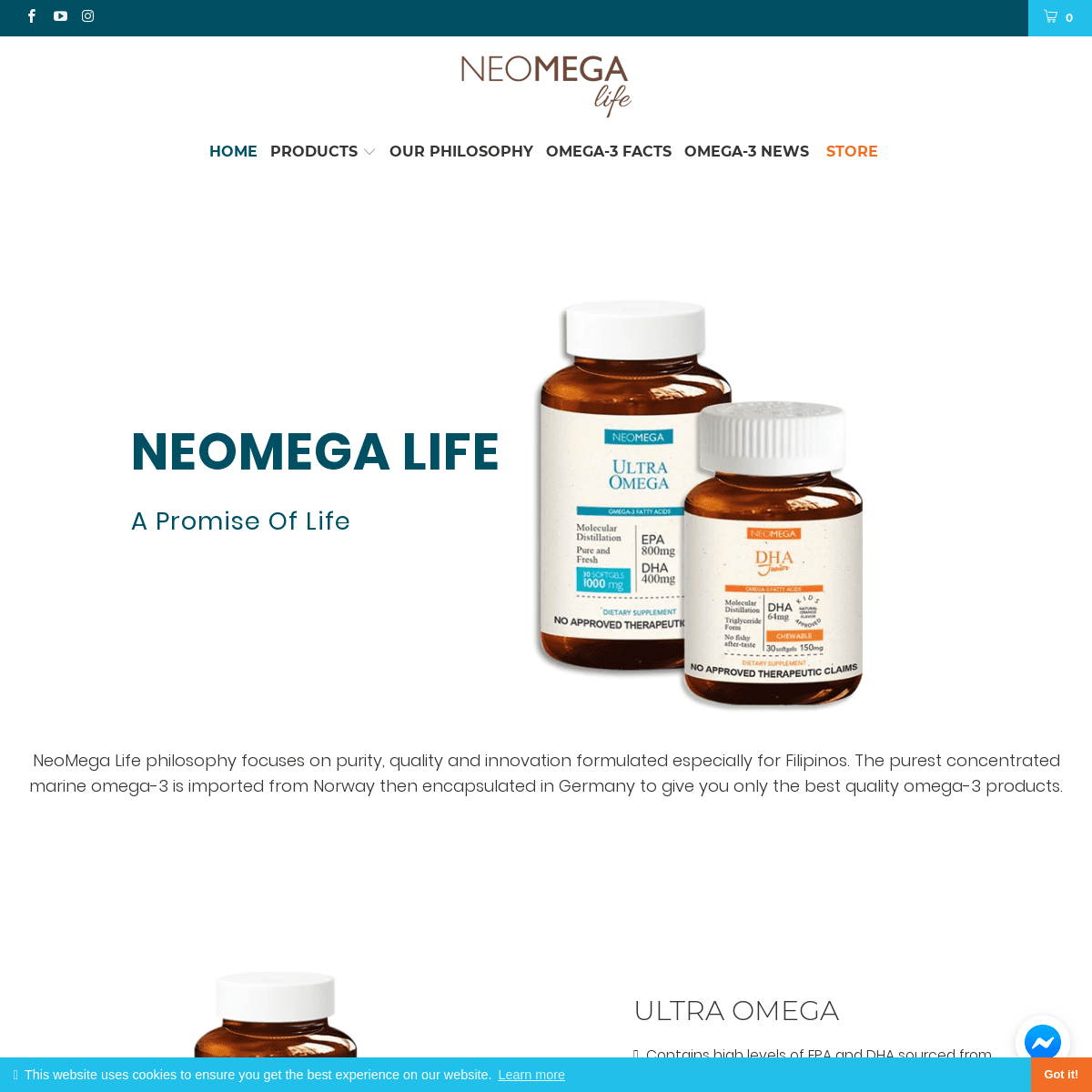 NeoMega Life | High Quality Omega-3 in the Philippines