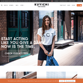 Kuyichi Pure Goods - Organic Style Conscious Denim - Official Website