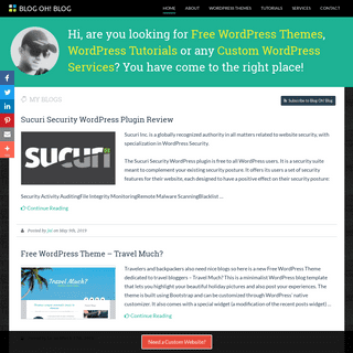 Blog Oh! Blog | Premium WordPress Themes, Custom WordPress Themes, Free WordPress Themes