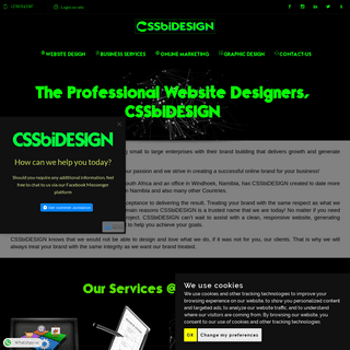 Professional Website Design From CSSbiDESIGN