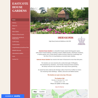 Eastcote House Gardens - Home