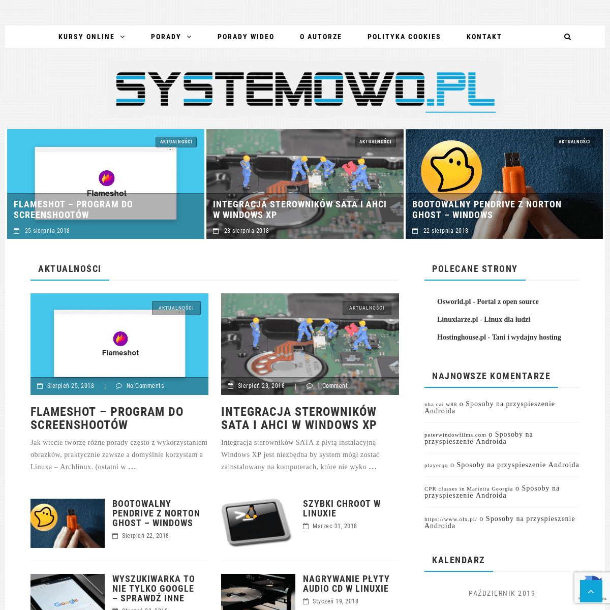 A complete backup of systemowo.pl