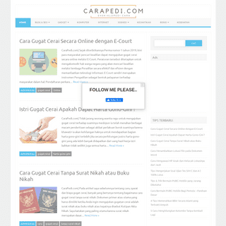 A complete backup of carapedi.com