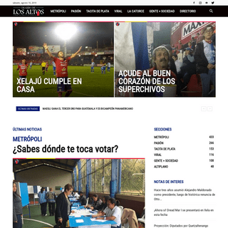 Diario de Los Altos | Diario de Noticias Quetzaltenango. Fresco, innovador, gráfico y de investigación. Un medio comprometido co