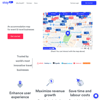 Stay22: Accommodation Map for Event & Travel Businesses