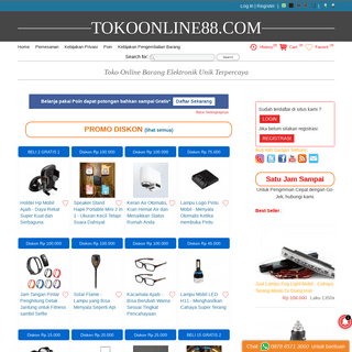 Toko Online Elektronik | Toko Belanja Online