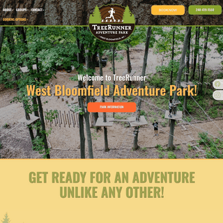 TreeRunner West Bloomfield Adventure Park - An Aerial Adventure Unlike Any Other in West Bloomfield