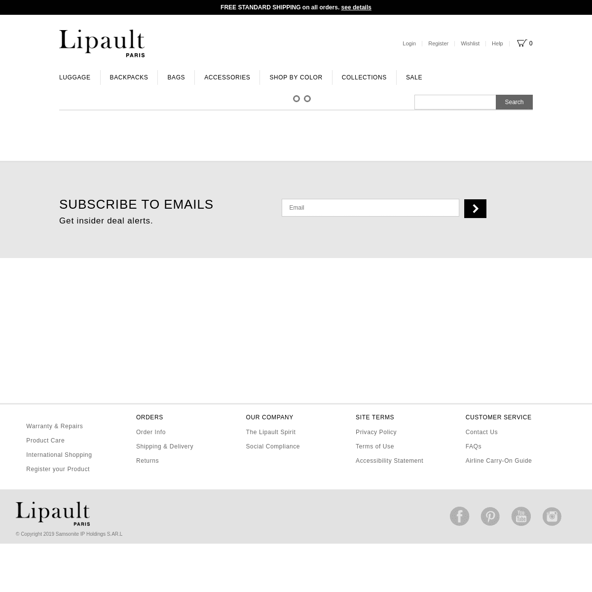 A complete backup of lipault-usa.com