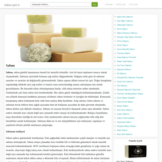 Sabun, Sabun Kullanımı ve Faydaları - sabun.gen.tr