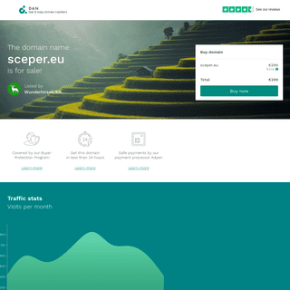 The domain name sceper.eu is for sale | DAN.COM
