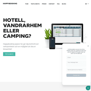 Bokningssystemet för ditt hotell eller vandrarhem. Happybooking - Enkelt, effektivt och onlinebaserat.