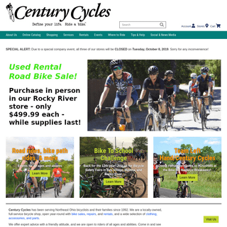 Century Cycles Bicycle Stores of Cleveland/Akron Ohio
