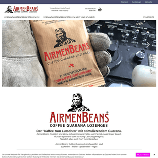 A complete backup of airmenbeans.com