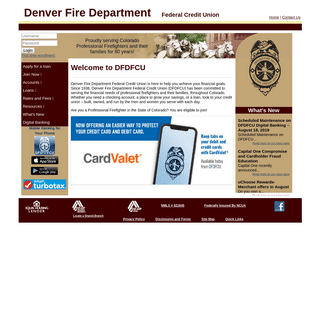 Denver Fire Department FCU -Home