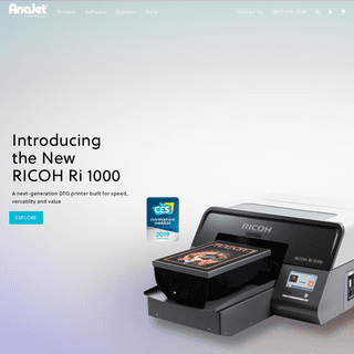 Direct to Garment Printers | DTG Printing by AnaJet, a Ricoh Company